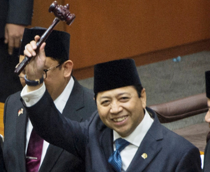 Novanto Masih Ikut Rapim DPR