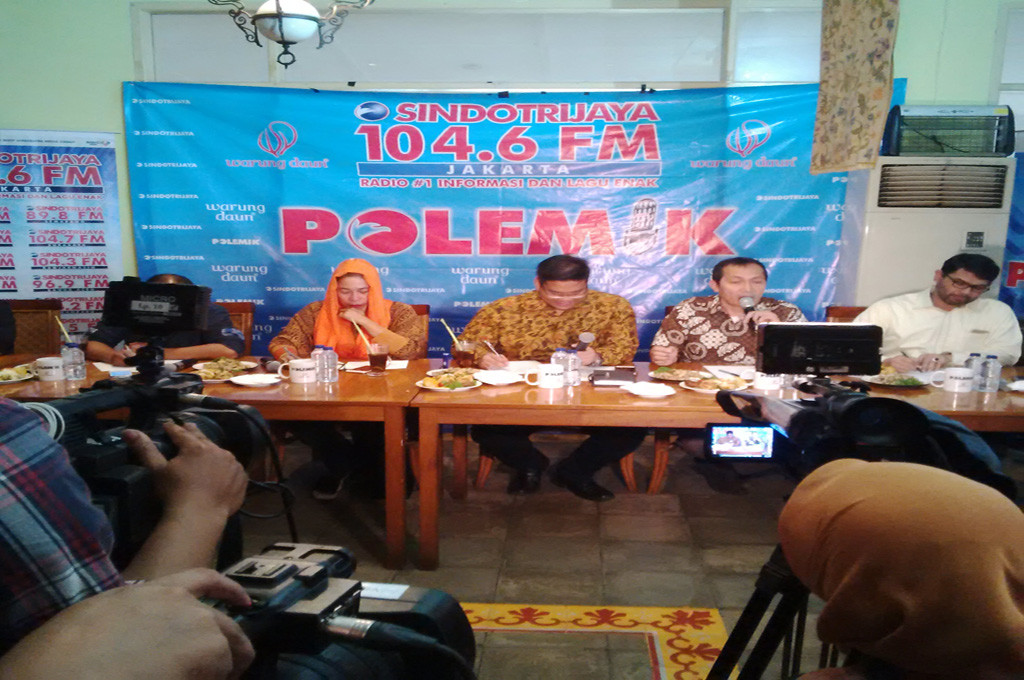 Nasir Jamil (paling kanan)----MTVN/Anggi