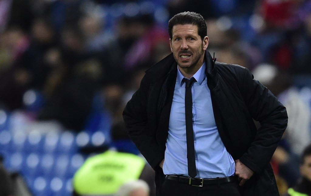 Diego Simeone (Foto: AFP/Javier Soriano)