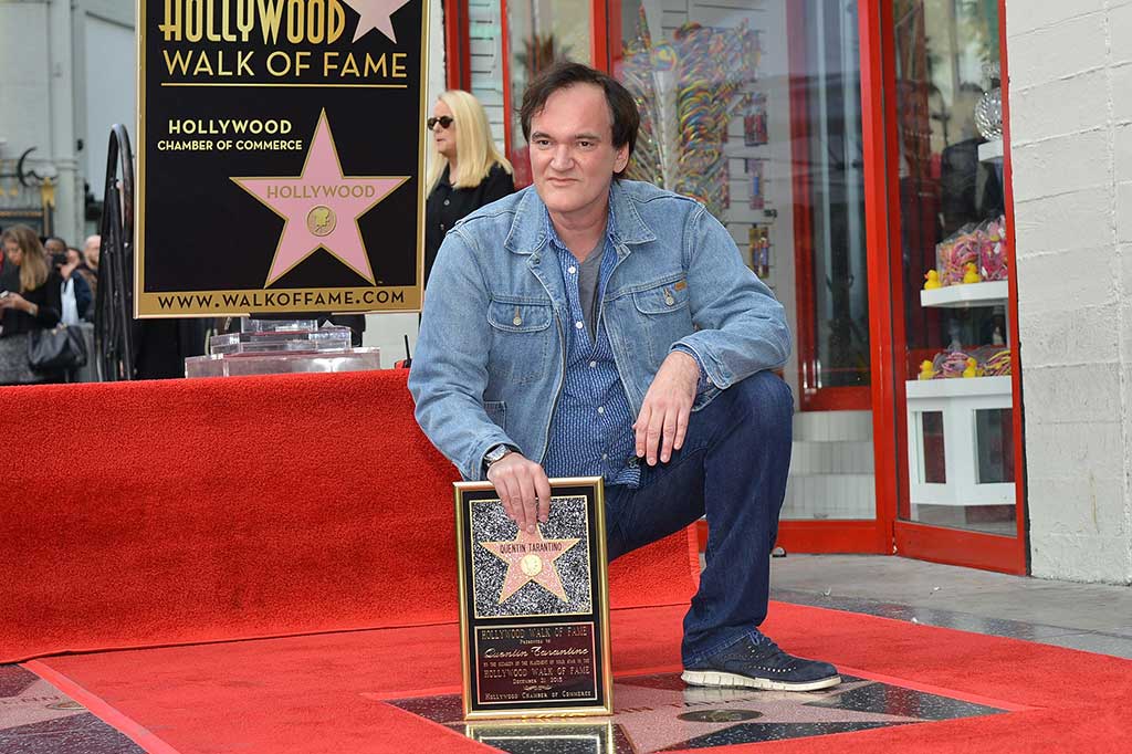 Tarantino Mendapat Bintang di Hollywood Walk of Fame