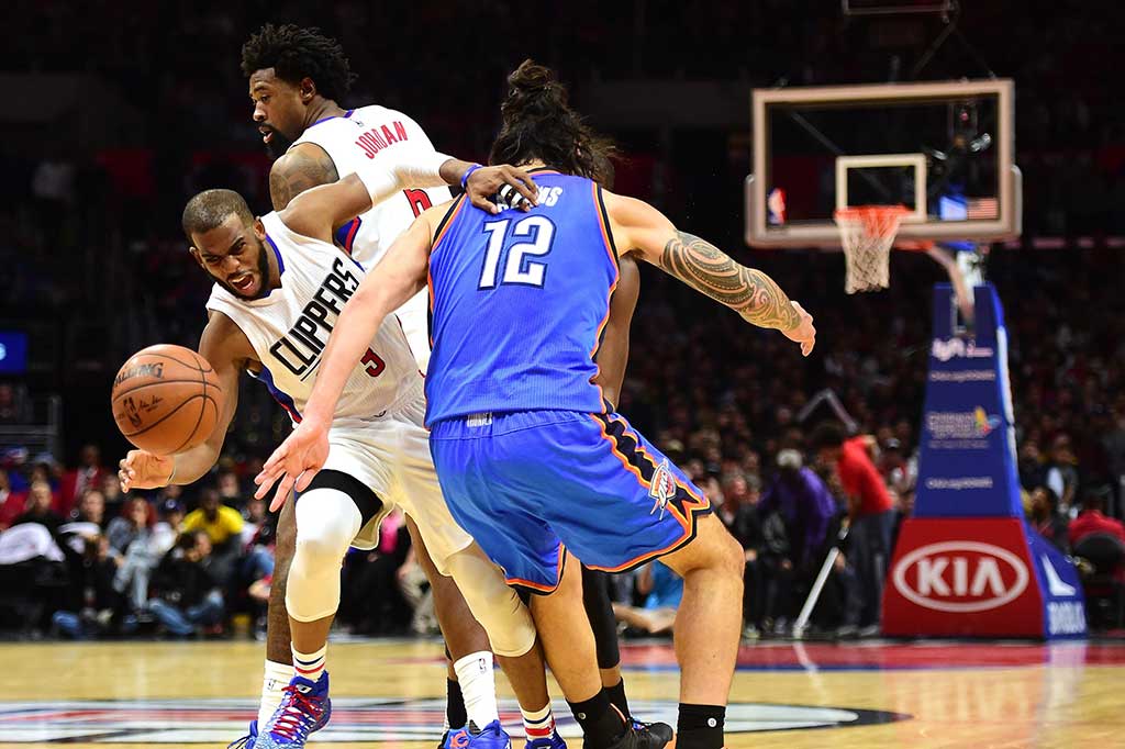 Thunder Menang Tipis Atas Clippers 100-99