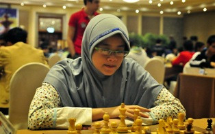 Pecatur Shanti Nur Abidah Incar Norma Grandmaster Wanita