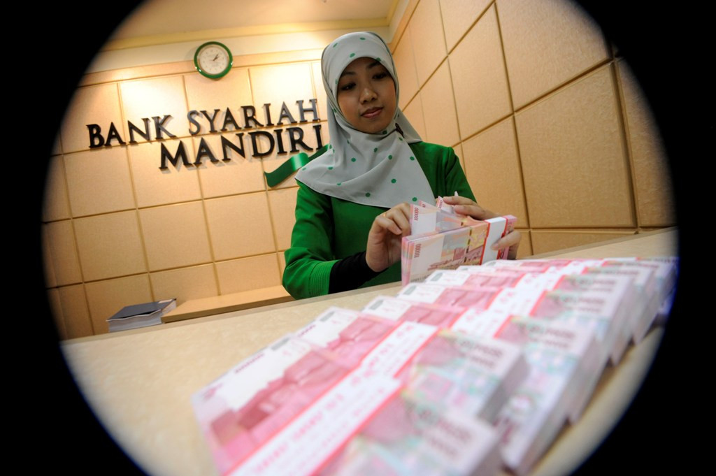 Ilustrasi Bank Syariah Mandiri (FOTO ANTARA/Andika Wahyu)