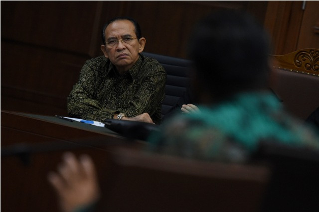 Mantan Menteri Agama Suryadharma Ali (Foto:Antara/Hafidz Mubarak)