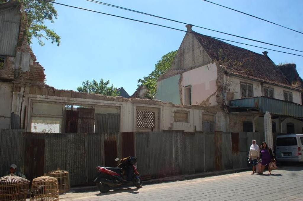 Gedung bekas kantor Harian De Lokomotief di Semarang. (Foto: MTVN/Dhana)