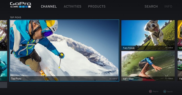Layanan GoPro Channel Hadir di PlayStation Network  