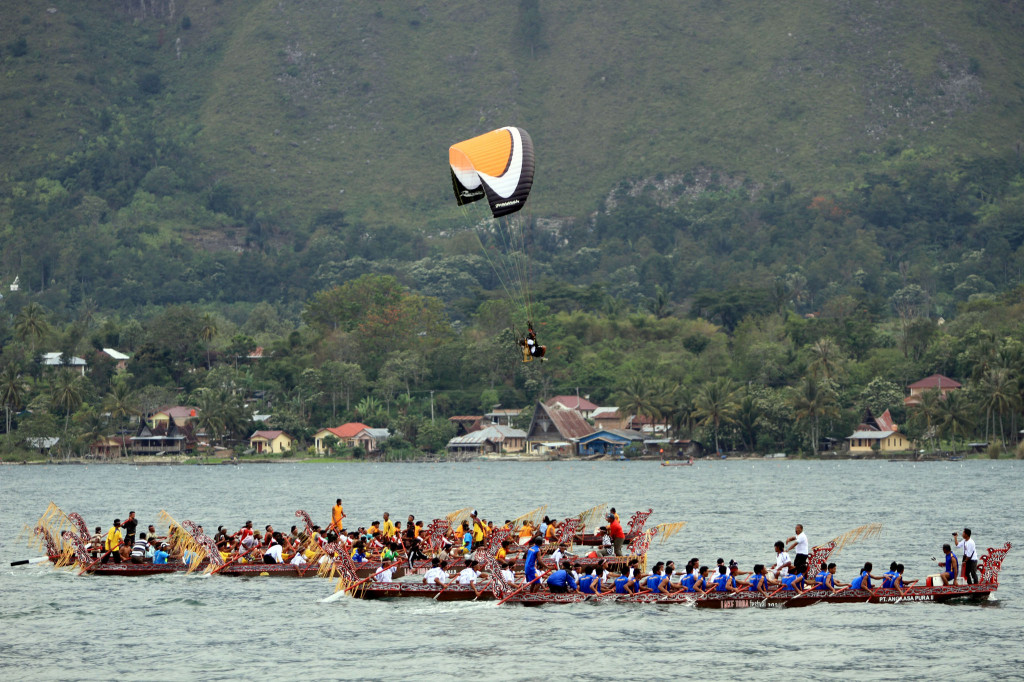 Danau Toba. ANTARA FOTO/Irsan Mulyadi.