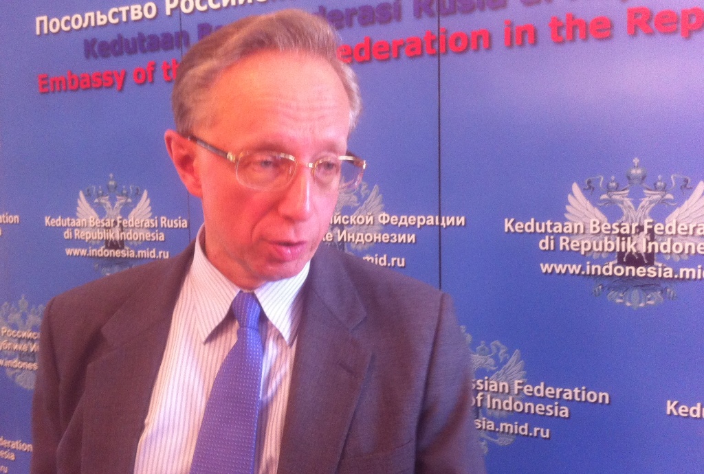 Dubes Rusia untuk Indonesia Mikhail Galuzin (Foto: Willy Haryono/MTVN)