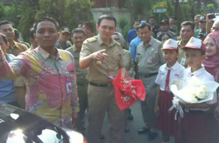 Ahok Resmikan Ruang Publik Ramah Anak Senilai Rp998 Juta