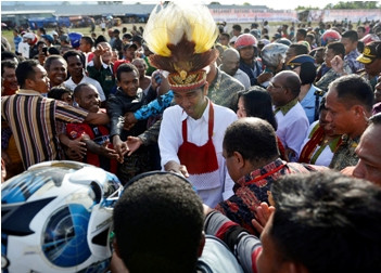 Polri Koordinasi dengan TNI Perketat Keamanan Jokowi di Papua