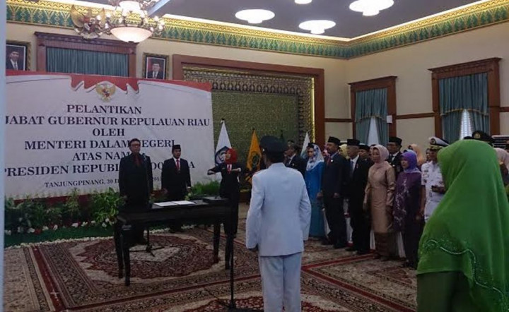 Mendagri Lantik PJ Gubernur Kepulauan Riau