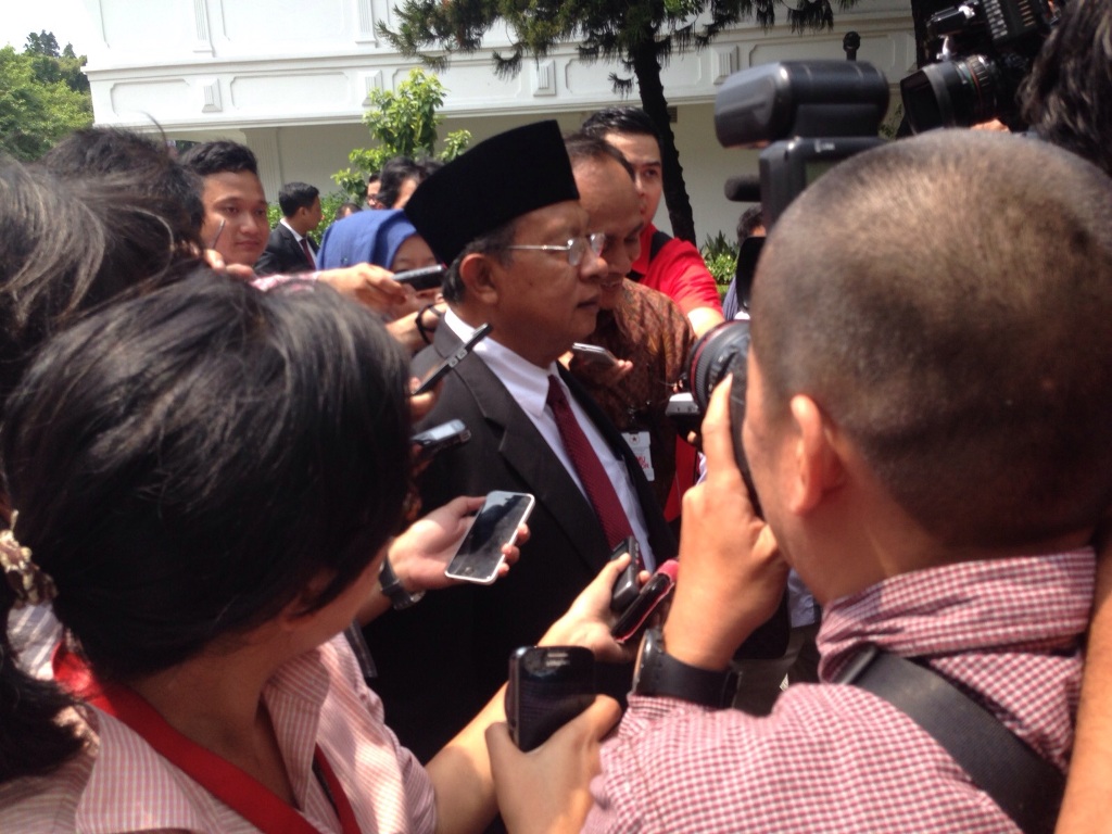 Menko Perekonomian Darmin Nasution. (FOTO: MTVN/Desi Angriani)