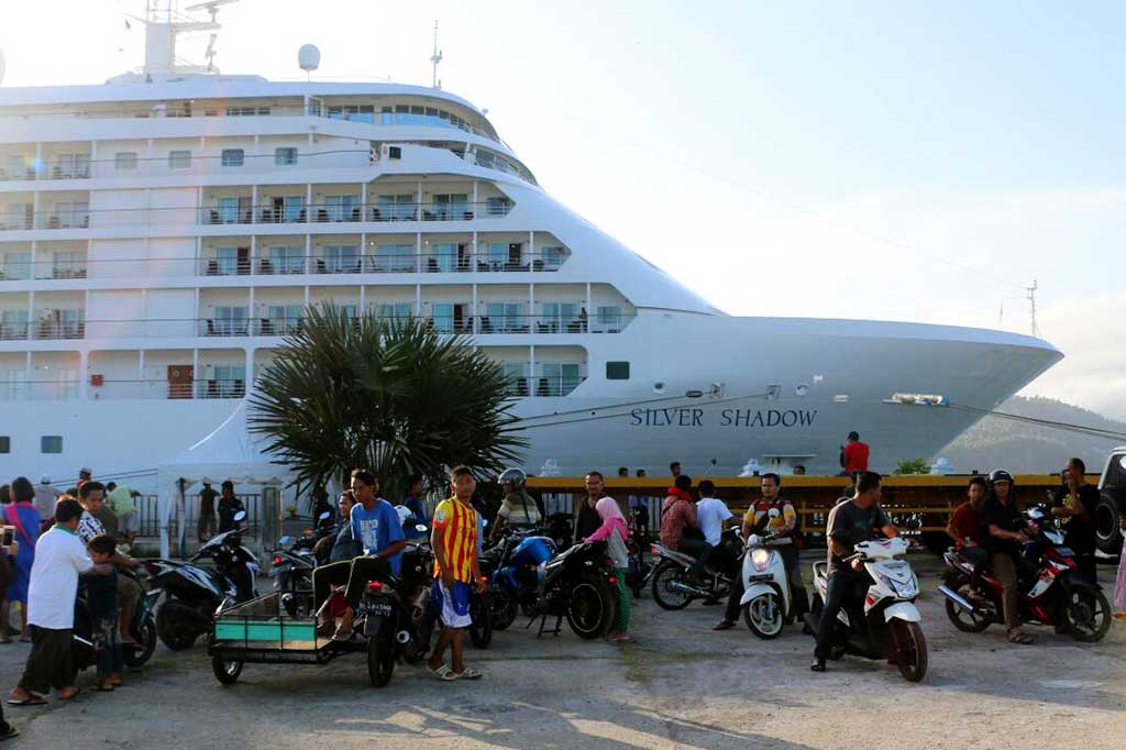 Kapal Pesiar Membawa 232 Wisman Mendarat di Aceh