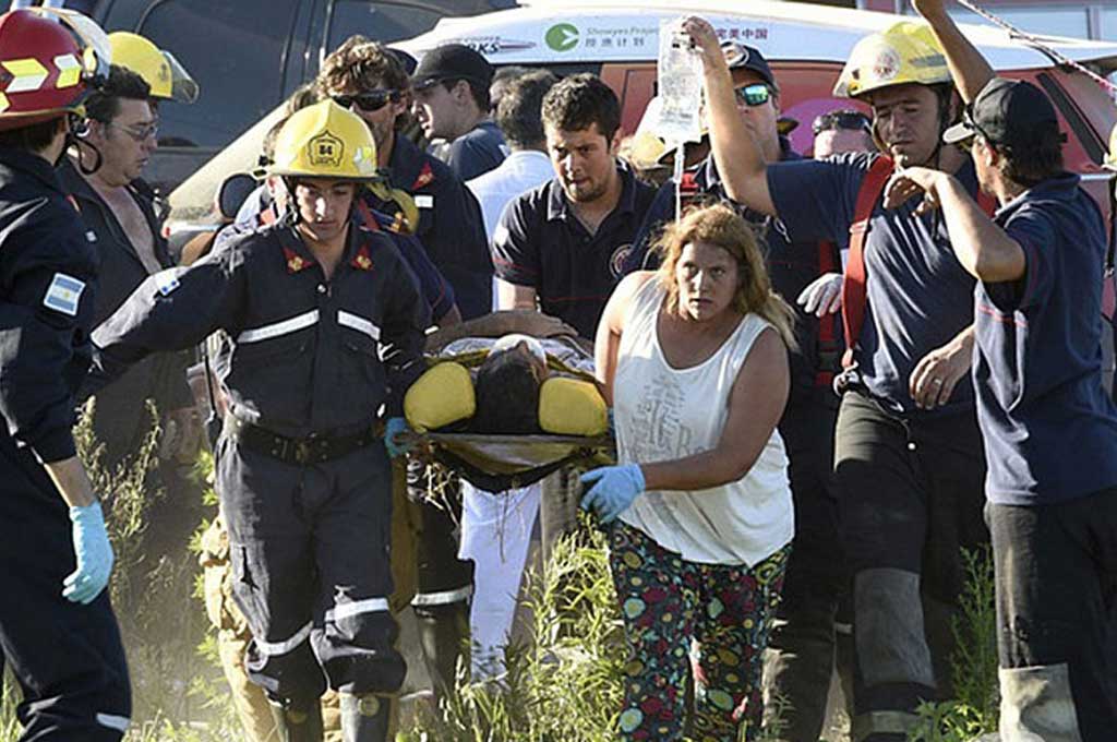 Korban yang ditabrak oleh Guo Meiling di sesi prologue Dakar Rally 2016. Motorsport