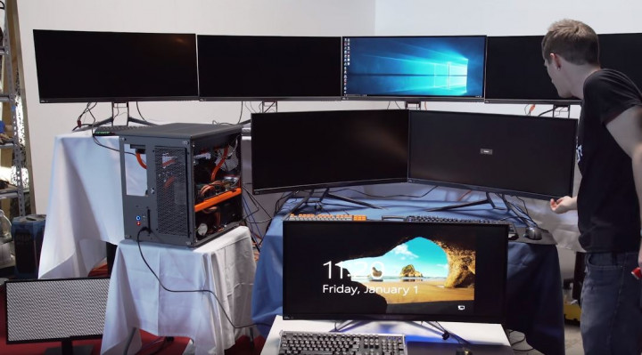 Komputer Ini Dapat Dimainkan 7 Orang Secara Bersamaan 