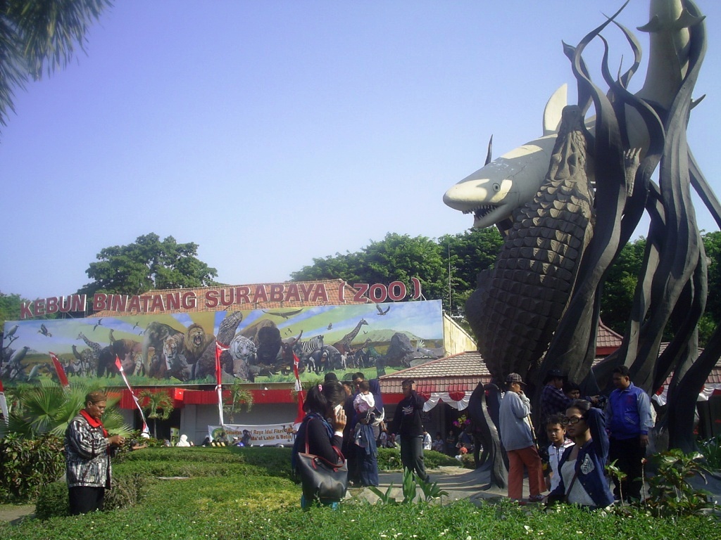Kebun Binatang Surabaya (KBS). (MI/Abdus)