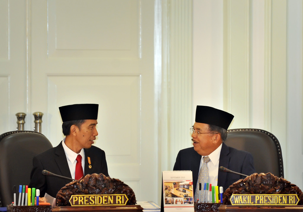 Presiden dan Wapres. Antara Foto