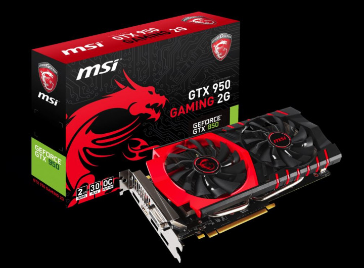 MSI GeForce GTX 950 Gaming 2G, Tawarkan Potensi Performa Gaming 