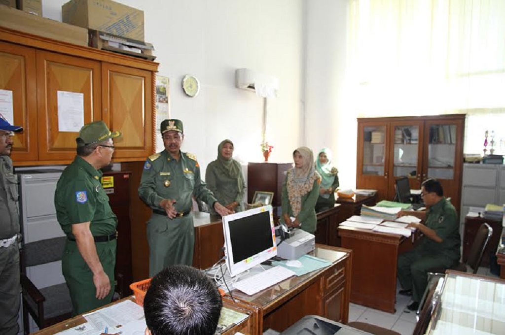 Plt Gubernur Sumut cek kehadiran PNS, MTVN - Budi Warsito