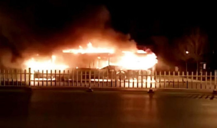 Bus Terbakar di Tiongkok, 14 Tewas