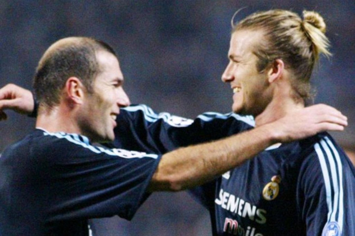 Latih Madrid, Zidane Dapat Dukungan dari Beckham
