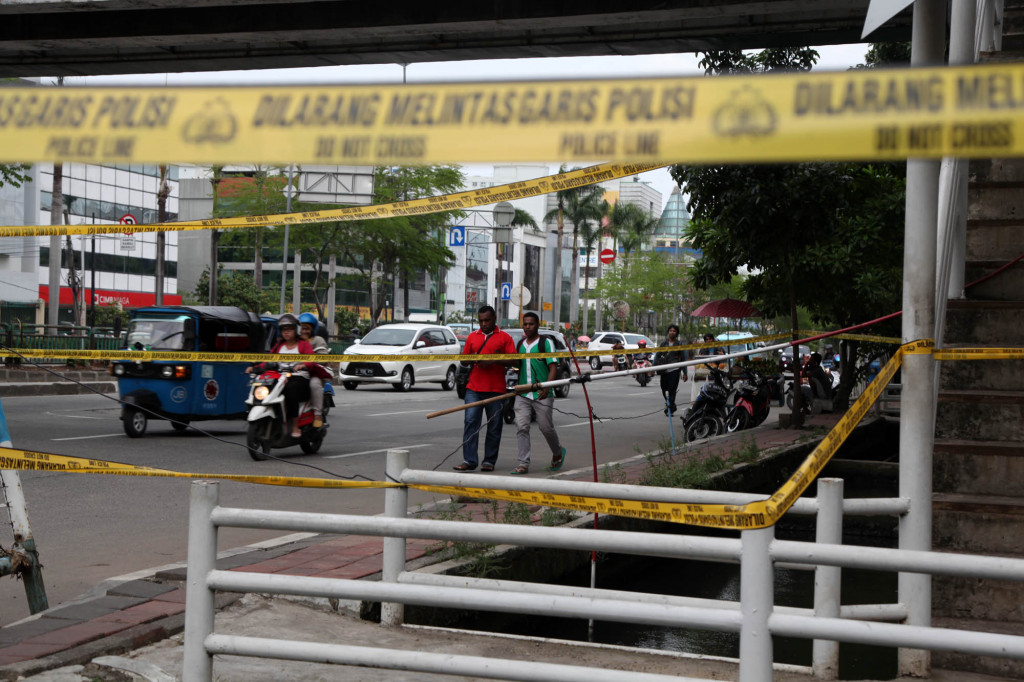Lokasi Nurhayati dan Niko tewas tersetrum. Foto: MI/Panca Syurkani
