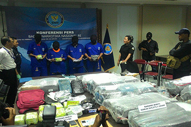 BNN Gagalkan Penyelundupan 824 Kg Ganja ke Jakarta