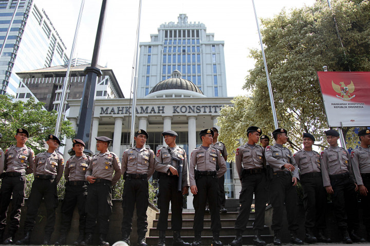 Jaga Sidang Sengketa Pilkada Serentak di MK, 852 Personel Kepolisian Disiagakan