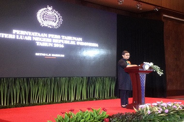 Menlu Retno Masih Upayakan Solusi Damai Saudi-Iran 