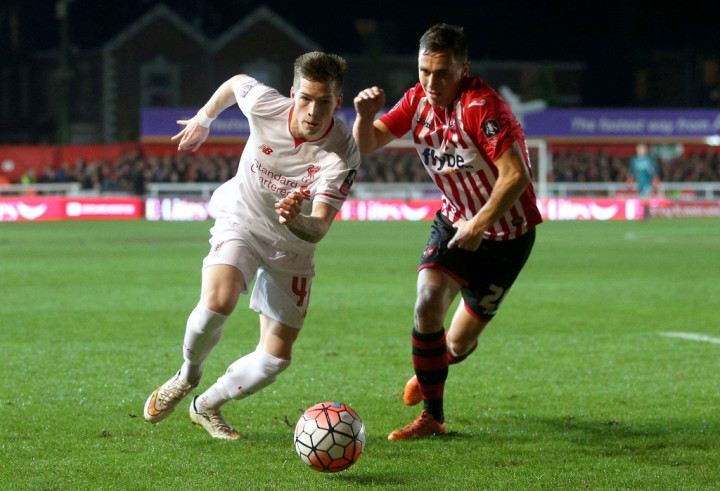 Babak I: Liverpool Tertinggal dari Exeter City