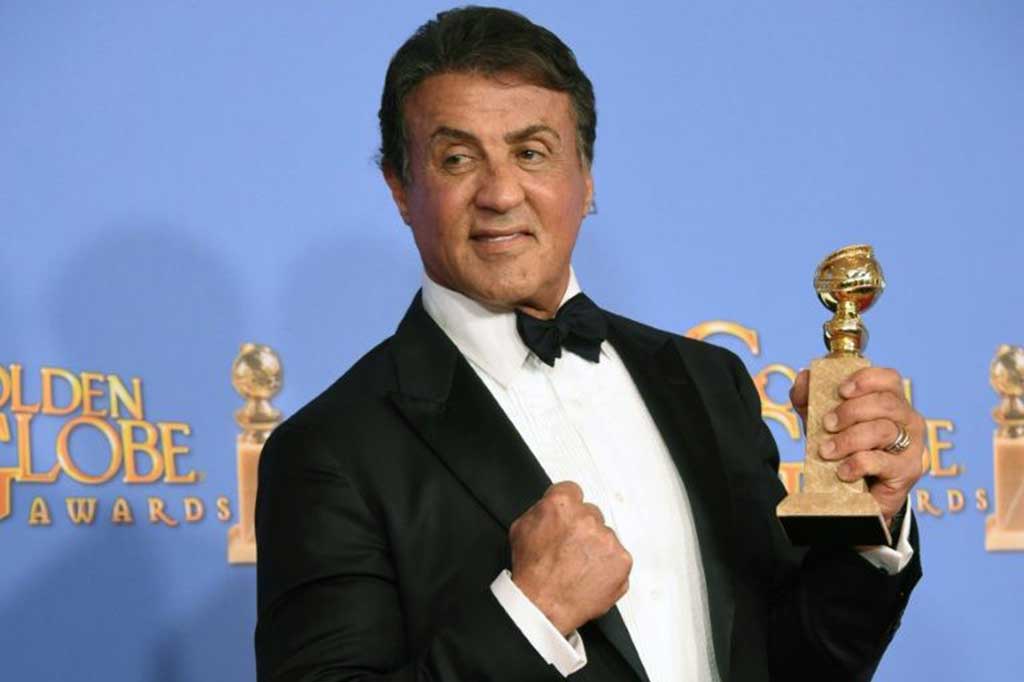 Stallone Aktor Pendukung Terbaik di Golden Globe Awards