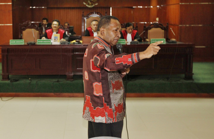 Kadis ESDM Papua Jalani Sidang Perdana