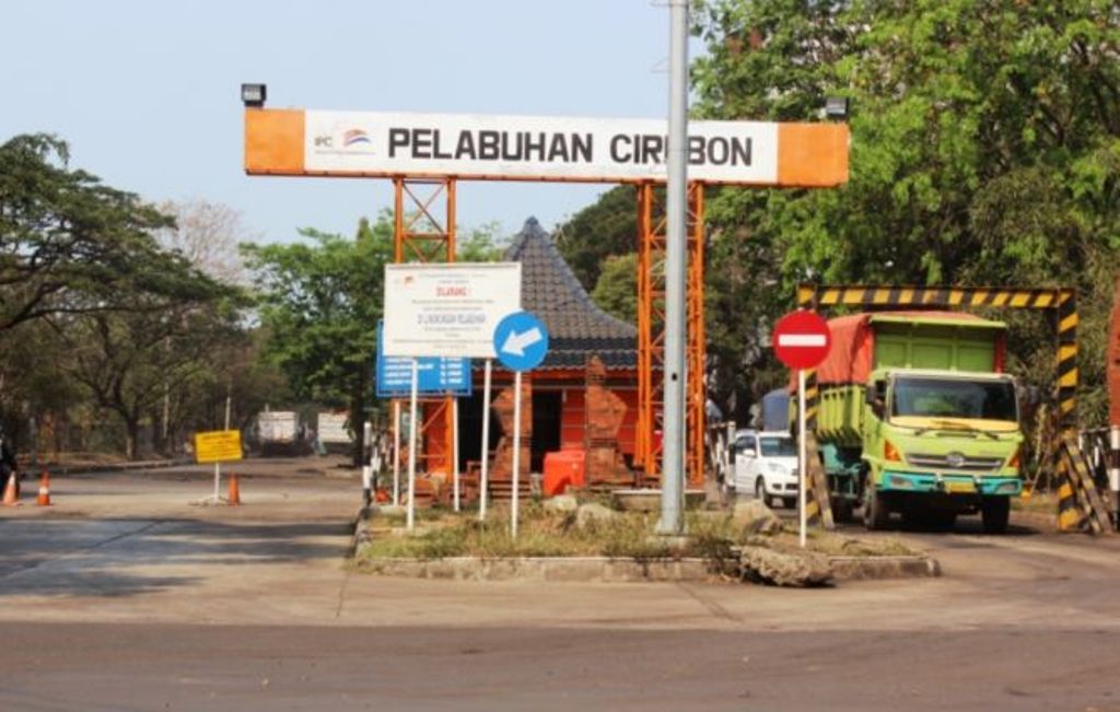 Foto: Pintu masuk Pelabuhan Cirebon, Jawa Barat/MTVN_Ahmad Rofahan