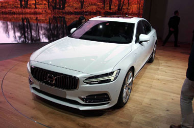 Volvo S90 2017 Debut Global di Detroit Auto Show 2016  