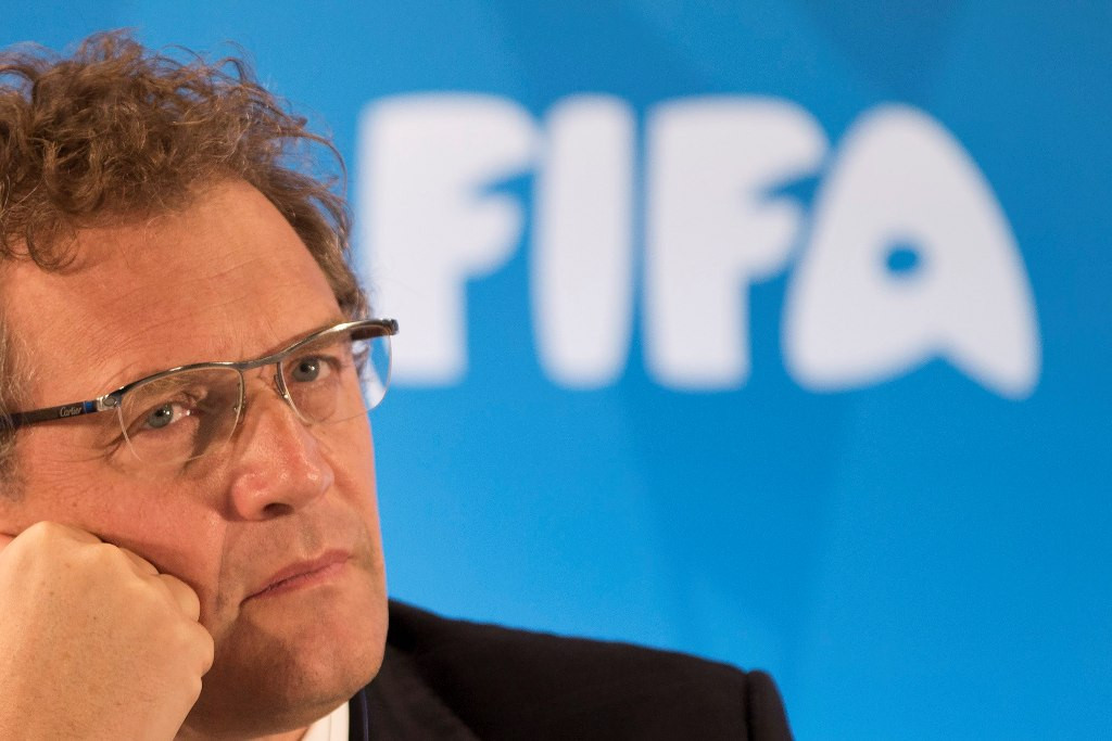 Mantan Sekjen FIFA Jerome Valcke. (AP Photo/Felipe Dana)