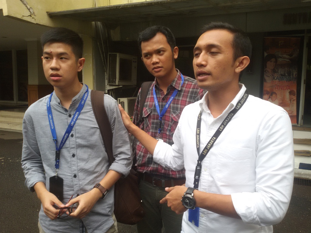 Alldo Fellix (kiri) dan  Ichsan Dzikry (kanan) di Mapolda Metro Jaya -- Foto: MTVN/ Whisnu Mardiansyah