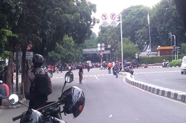 Polisi Identifikasi Lokasi Ledakan di Pos Polisi Sarinah