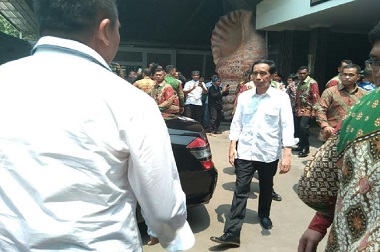 Setelah Resmikan Kampung KB, Jokowi Langsung Pulang ke Jakarta