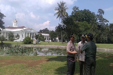 Kapolres Koordinasikan Pengamanan di Istana Kepresidenan Bogor