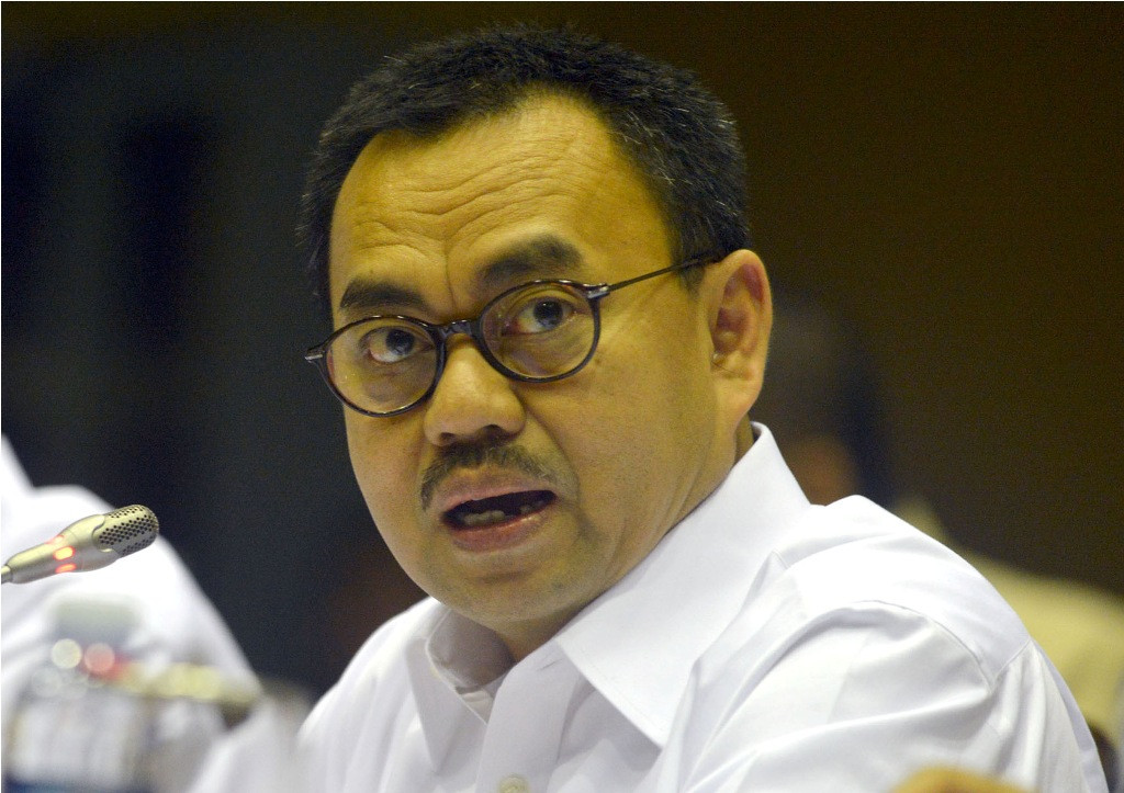 Menteri ESDM Sudirman Said (MI/SUSANTO)