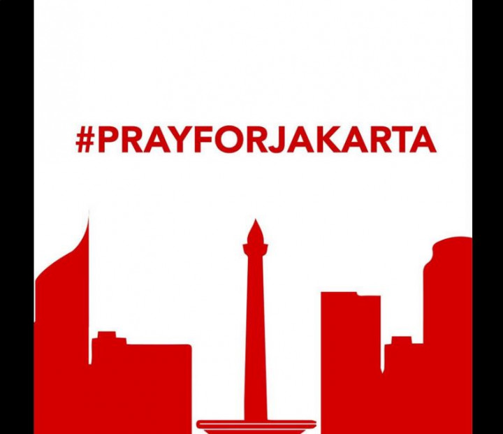 #PrayForJakarta Menjadi Trending Topic