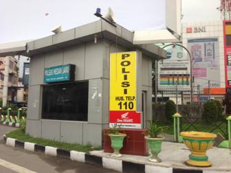 Sejumlah Pos Polantas Medan Ditinggalkan Polisi