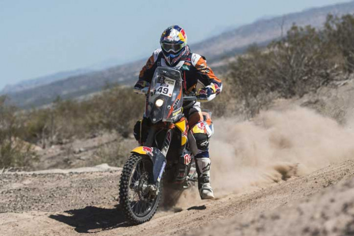 Etape-11 Dakar Rally, Banyak Pereli Kategori Motor KO