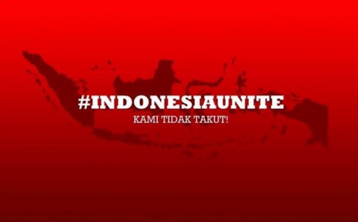 '#KamiTidakTakut' Jadi Perhatian Media Asing