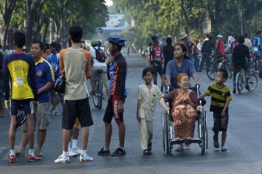 Antisipasi Teror Bom, Car Free Day Ditiadakan di Surabaya