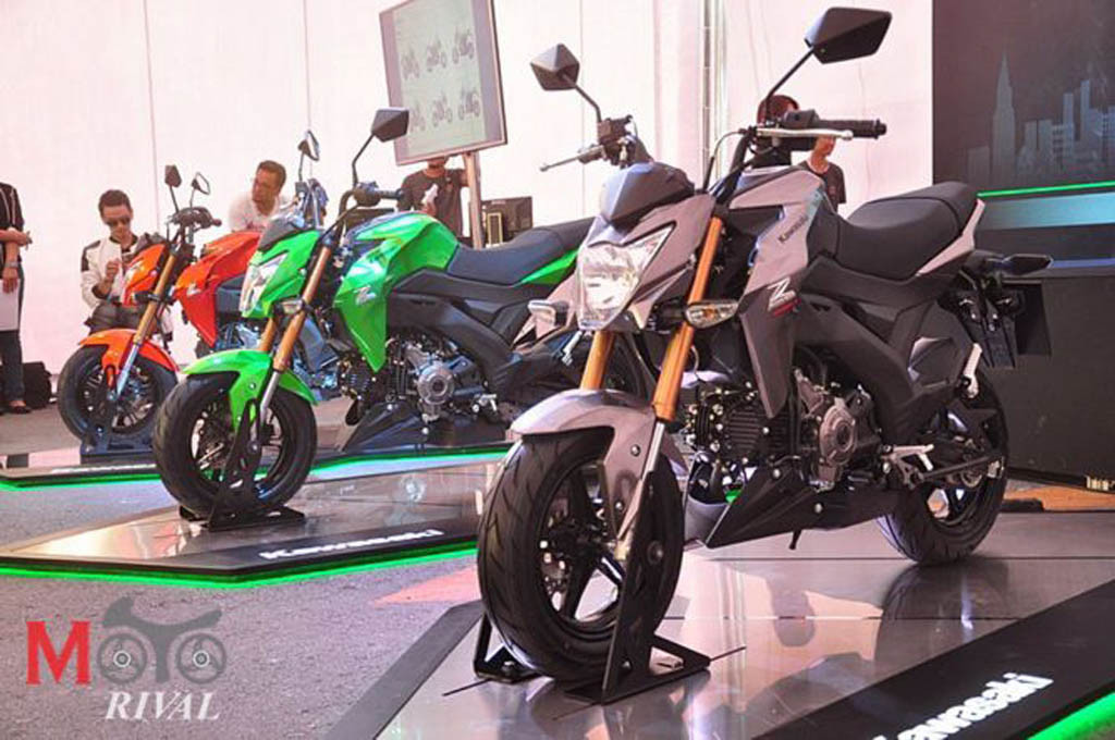 Motor mini Kawasaki Z125 akan ramaikan jalanan Indonesia. Moto Rival