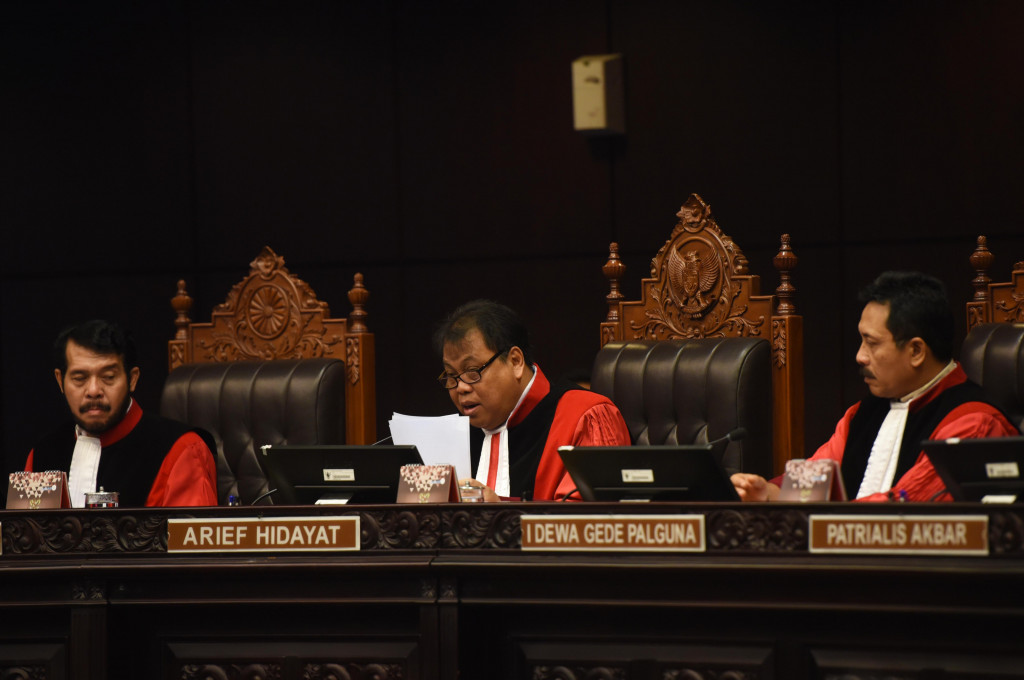 Telat Diajukan, MK Tak Lanjutkan Lima Sengketa Pilkada