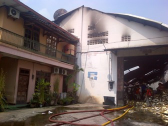 Gudang Kertas di Sukoharjo Terbakar, Kerugian Rp2 Miliar