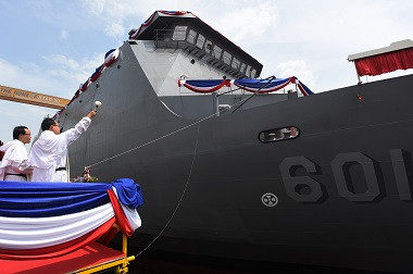 Indonesia Luncurkan Kapal Perang Pertama yang Diekspor