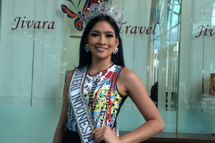 Puteri Indonesia Ceritakan Keanehan di Miss Universe 2015